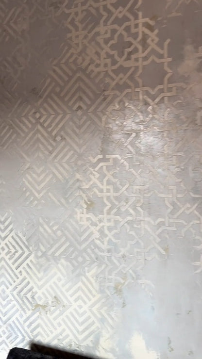 DFA stencils for decoration (Geometry 11 + Geometry 15) for plaster and paint 0.3-1 mm (N00132)