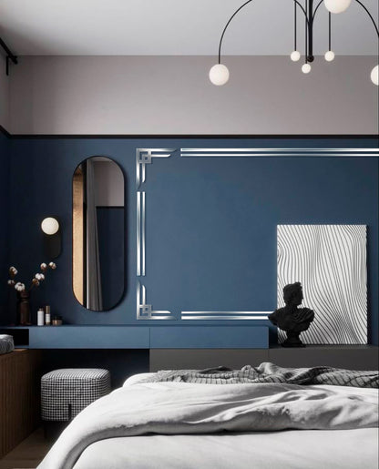 The Magic of Light in Your Interior: DFA Mirror Corner Patterns for Unique Design 2pcs/4pcs (YA00038)