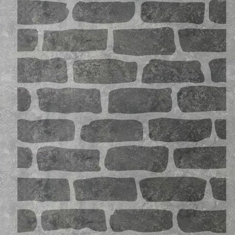 Stencil DFA Facade Brick stencil for plaster and paint 0.3-1mm 30x43 (F00011)