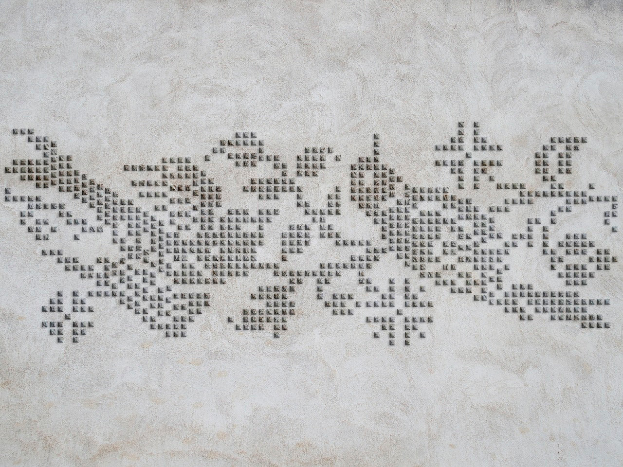Stencil DFA Embroidery for plaster and paint 0.3-1mm (Z00052)