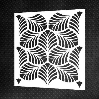 Stencil DFA for decoration Priroda for plaster and paint 0.3-1mm (P00002)