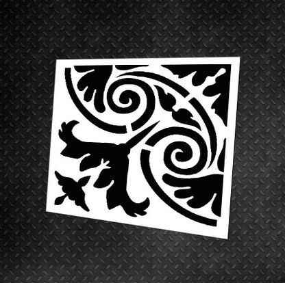 Stencil DFA Square pattern, for plaster and paint 0.3-1mm (K00035)