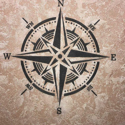 Accent the interior with an original pattern - stencil DFA Compass 0.3-1 mm (C00036)