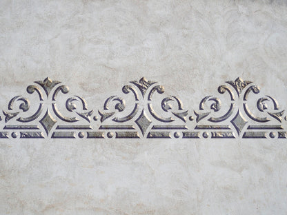 Stencil reusable DFA Border for plaster and paint 0.3-1 mm (B00078)