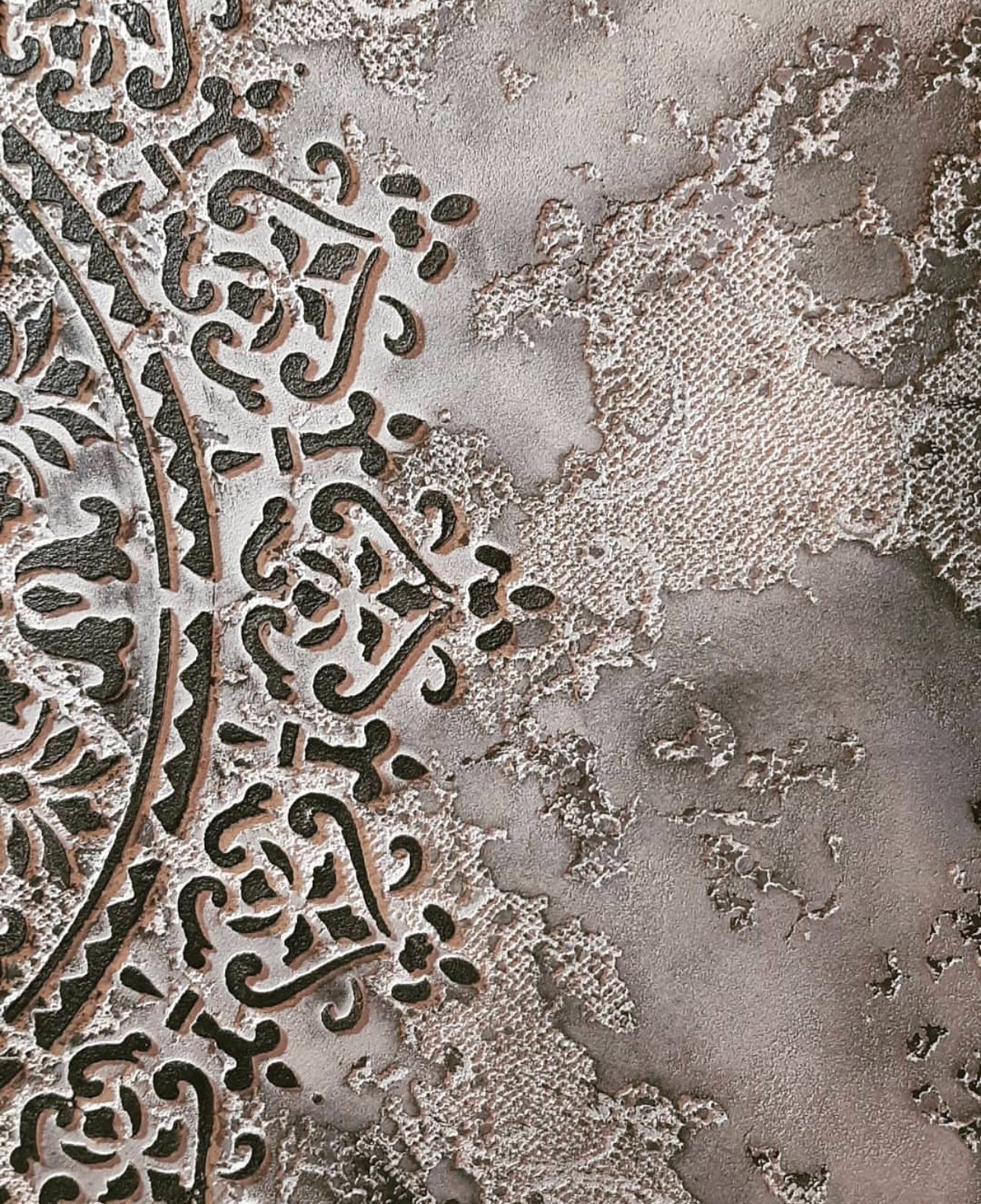 Spectacular circular pattern with DFA stencil - simple, fast, stylish 0.3-1 mm (C00013-d2)