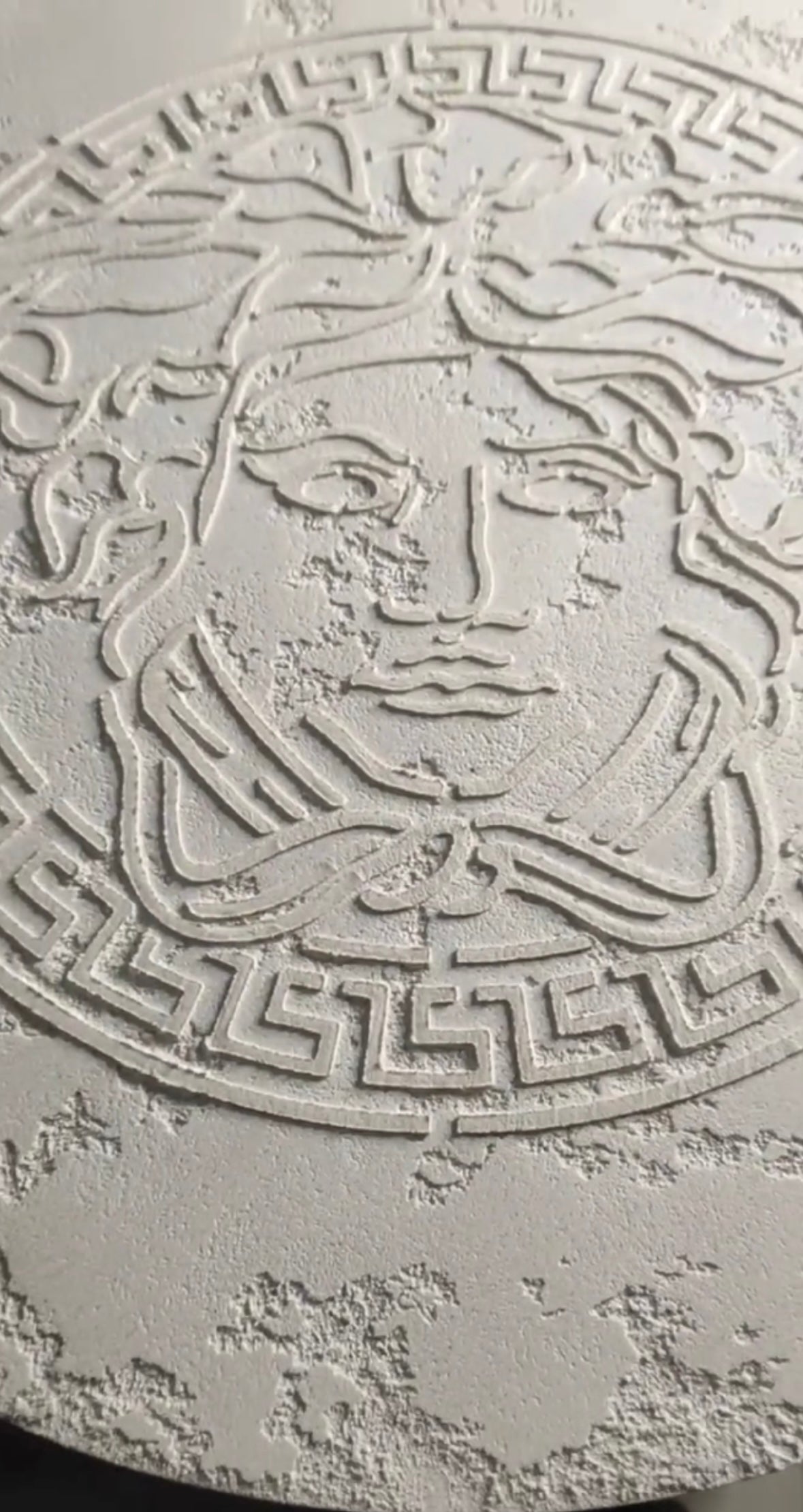 Versace Luxury Style DFA Stencil Round Pattern for Paint and Plaster 0.3-1mm (C00033)