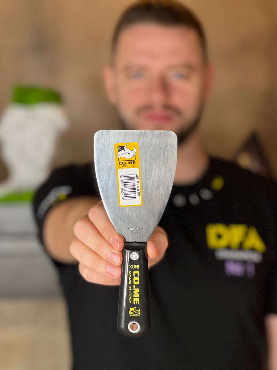 CO.ME paint spatula 80 mm
