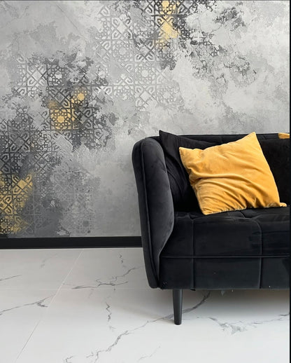 DFA decorative stencil: square pattern - simple and effective 0.3-1 mm (K00130)