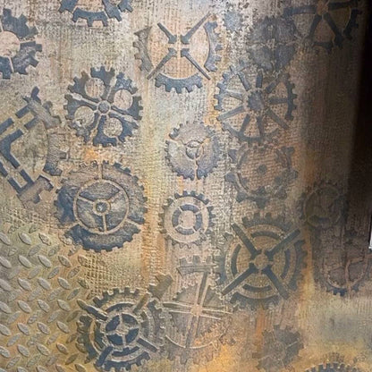 Loft aesthetics in detail - stencil DFA Mechanism for decorative decoration 0.3-1 mm (L00006)