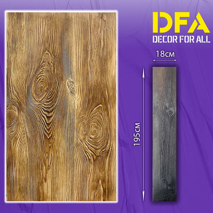 Silicone impression for decoration Tree 1 (black) W00021