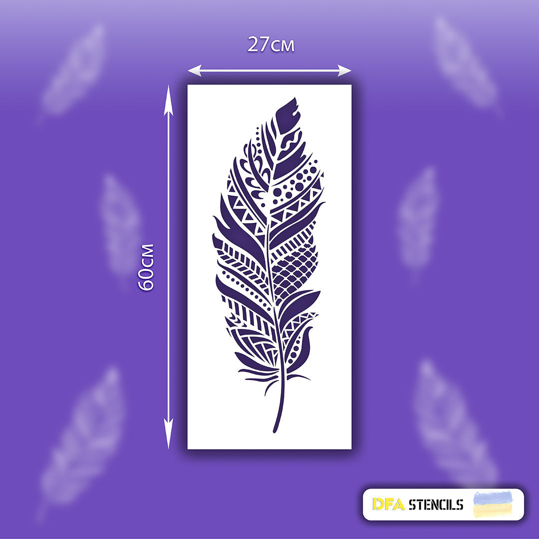 Air Pen DFA – stylish stencil for modern wall decor 0.3-1 mm (P00038)