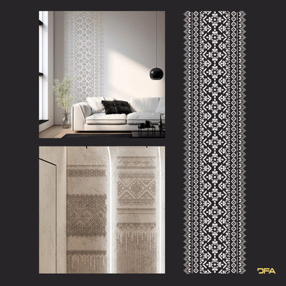 Stencil DFA Embroidery for plaster and paint 0.3-1mm (Z00042)