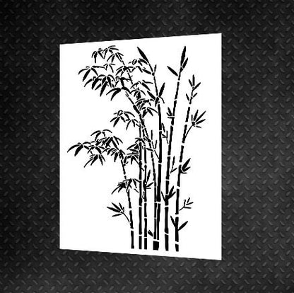 Stencil DFA for decoration Priroda Bamboo for plaster and paint 0.3-1mm (Р00015)