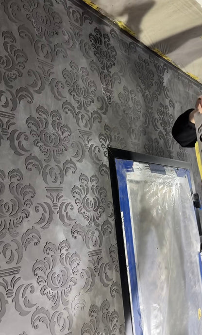 Create a luxurious atmosphere of the East - easily with the DFA stencil 0.3-1 mm (V000042-d)