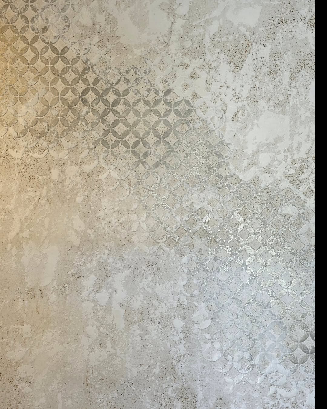 Geometric ornaments DFA - stylish stencil for decorative plaster and paint 0.3-1 mm (G00023)