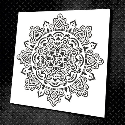 Stencil DFA reusable Round pattern 48 for plaster and paint 0.3-1mm (C00048)