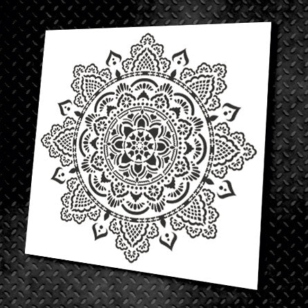 Stencil DFA reusable Round pattern 48 for plaster and paint 0.3-1mm (C00048)