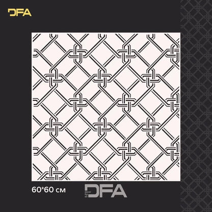 Luxurious oriental pattern for decorative plaster and paint 0.3-1 mm (V00053)