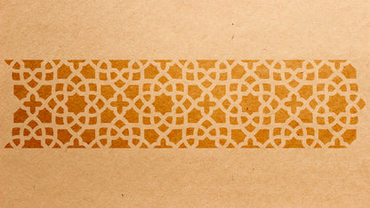 Exquisite Border: DFA Reusable Stencil - Ornament for Your Decor 0.3-1mm (B00082)