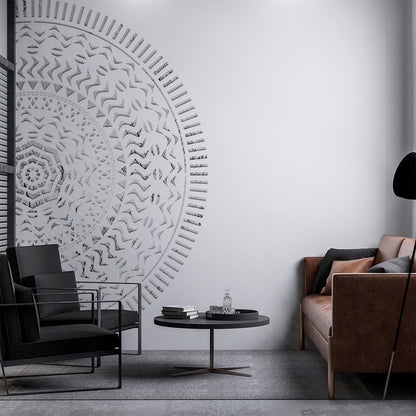 Stencil DFA reusable Round pattern for plaster and paint 0.3-1mm (C00087)