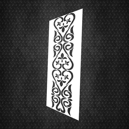 Stencil DFA Border, stencil for putty and paint 0.3-1mm (B00051)
