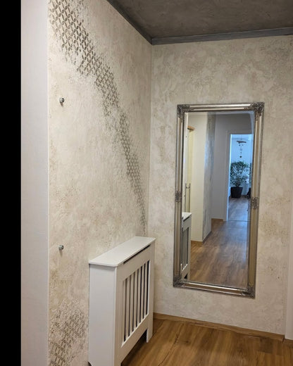 Geometric ornaments DFA - stylish stencil for decorative plaster and paint 0.3-1 mm (G00023)