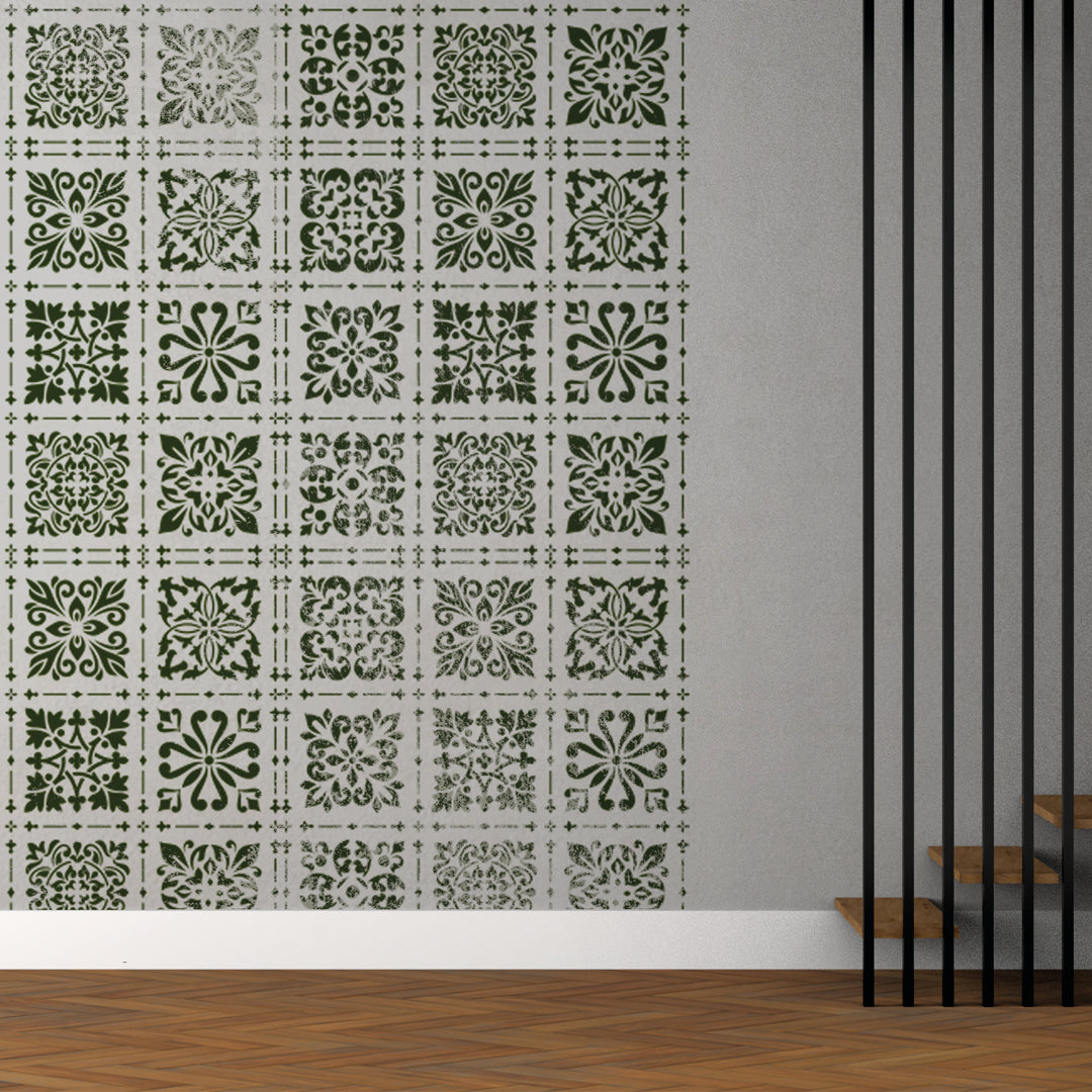 Stencil DFA Square patterns for plaster and paint 0.3-1mm (K00002)
