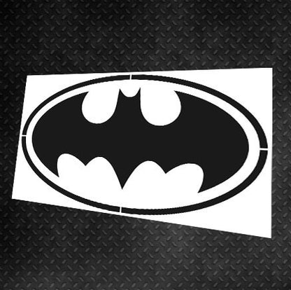 DFA reusable stencil for plaster and paint 0.3-1mm Superhero logo (E00015)