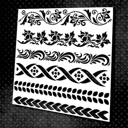 Stencil DFA Border, for plaster and paint 0.3-1mm (B00004)