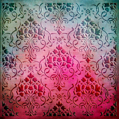 Fine Patterns DFA Damask Stencil - Update Your Interior 0.3-1mm (D00065)