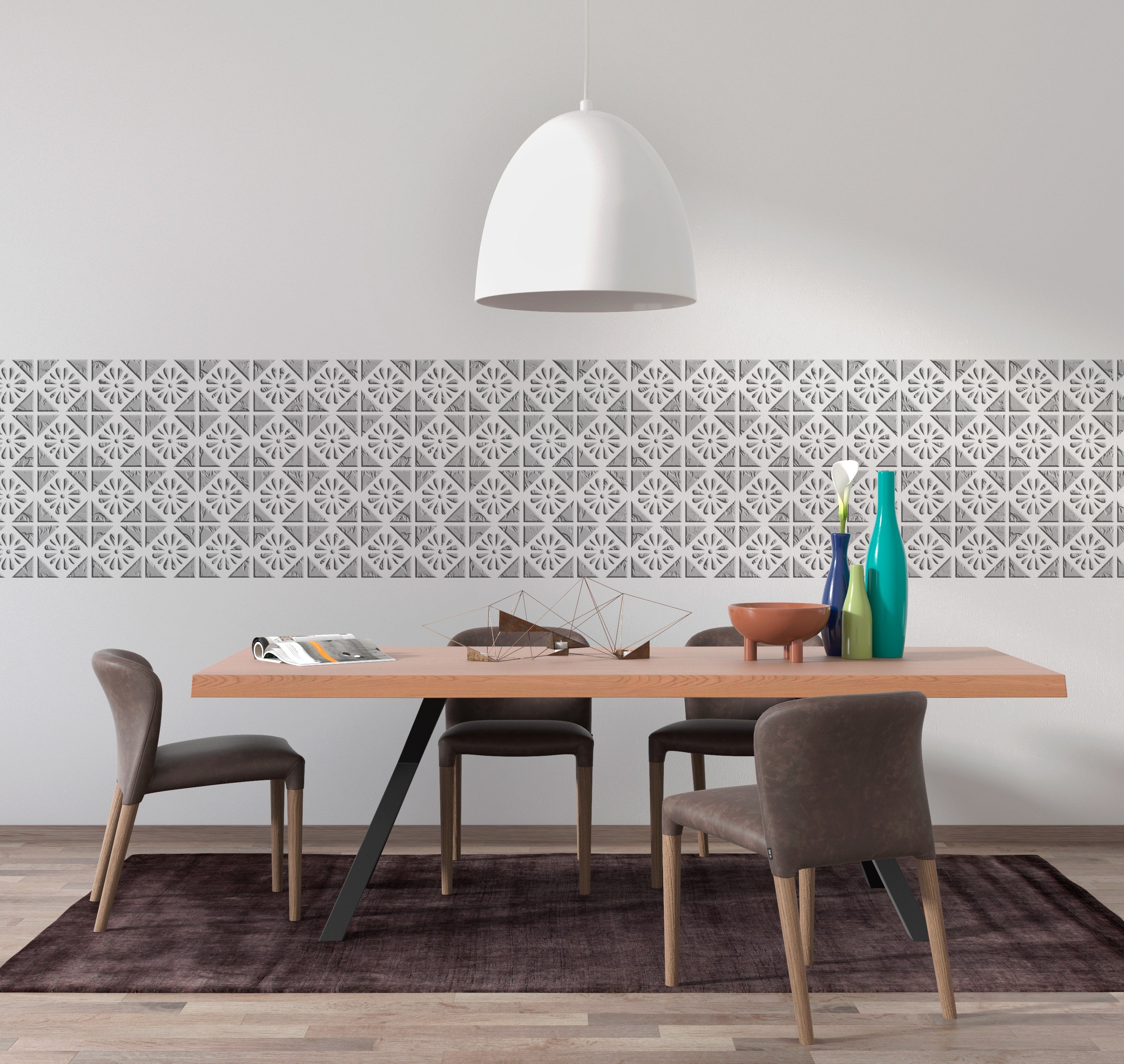 Stencil DFA Square pattern for plaster and paint 0.3-1mm (K00100)