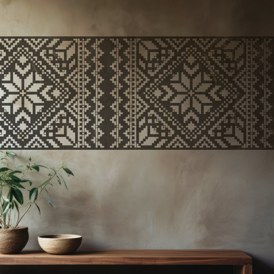 Stencil DFA Embroidery for plaster and paint 0.3-1mm (Z00041)