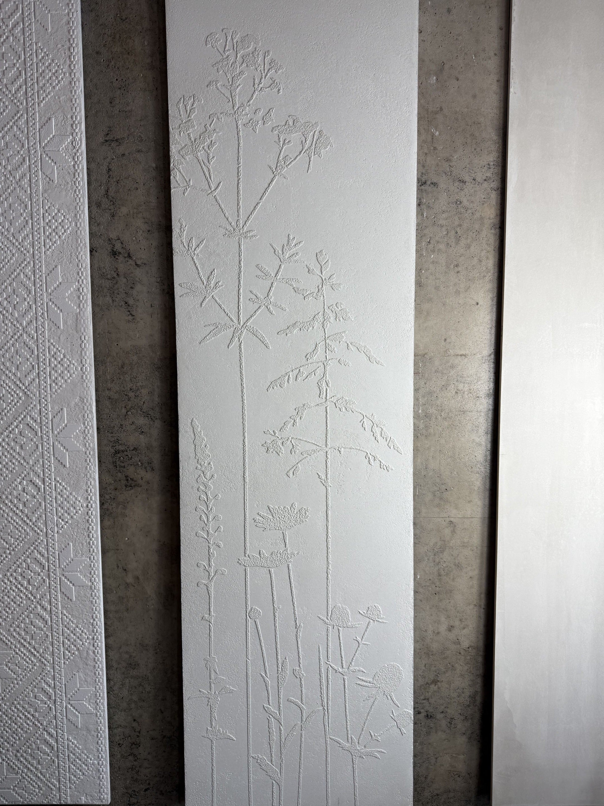 DFA stencil with plant motifs - natural beauty on your walls 0.3-1 mm (Р00169)