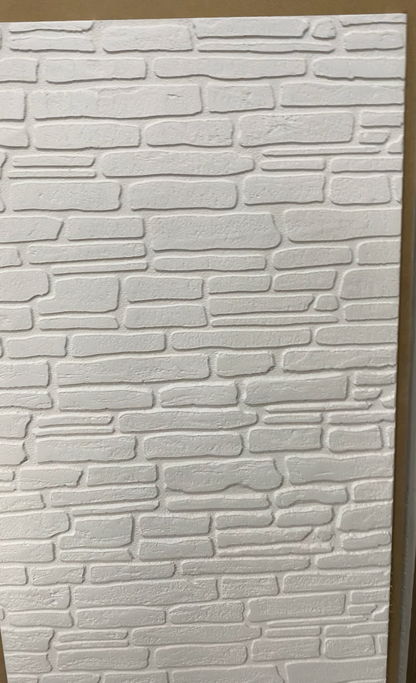 Stencil DFA Facade Wild stone reusable for decorative plaster 80*42 (F00005)