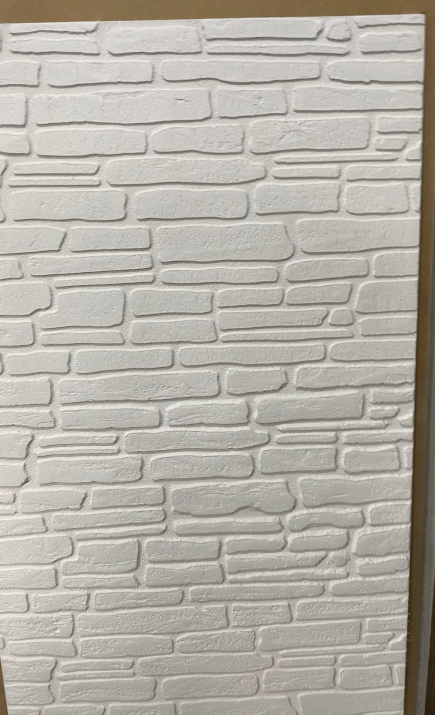 Stencil DFA Facade Wild stone reusable for decorative plaster 80*42 (F00005)