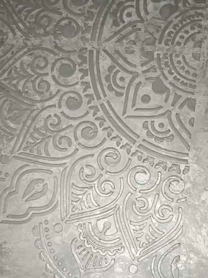 The ideal accent on the wall is a DFA stencil with a rounded pattern 0.3-1 mm (С00056)