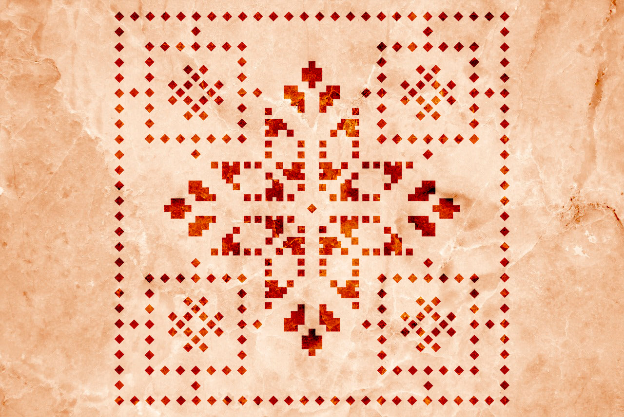 Stencil DFA Embroidery for plaster and paint 0.3-1mm (Z00061)