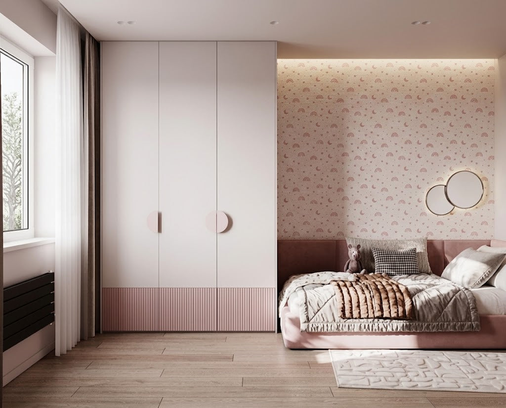 A moon on the walls – a magical atmosphere for a child's room with DFA 0.3–1 mm (E00100)