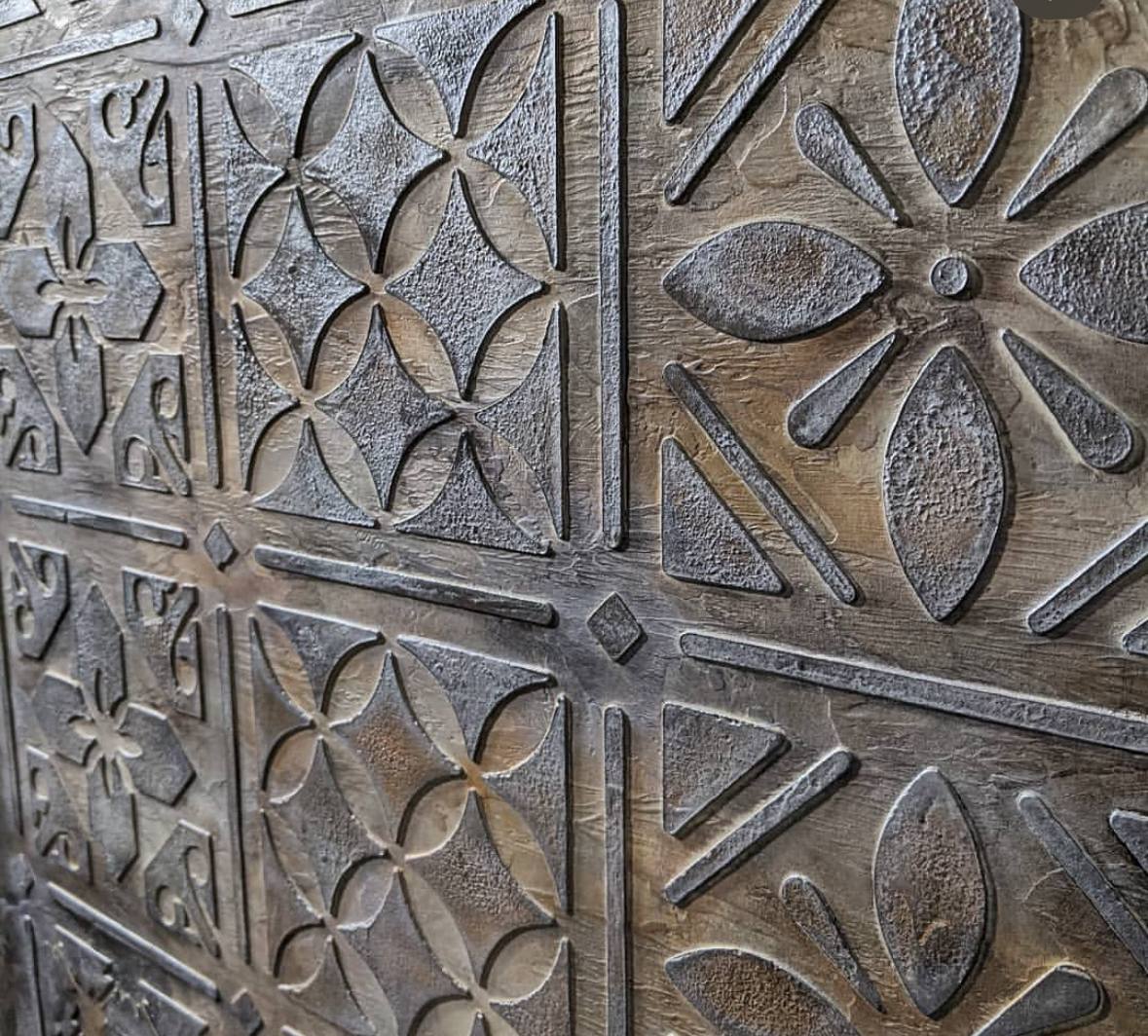 Update the interior easily - stencil DFA Square patterns for bright accents 0.3-1 mm (K00004)