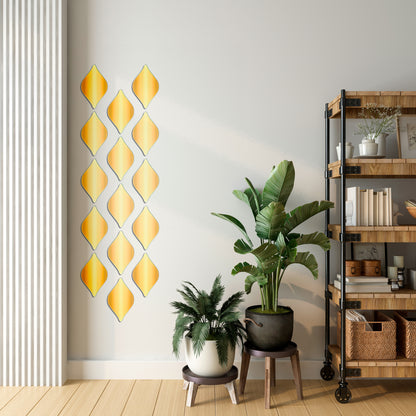 Quick Transformation: DFA Rhombus Mirror Decor to Update Your Home, 5pcs/10pcs/15pcs (YA00009)