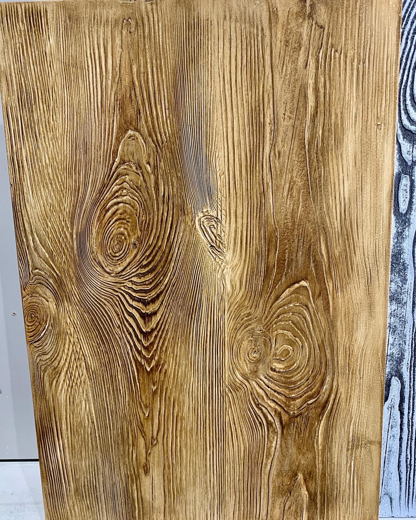 Set of dies for decoration Wood 3 + end + separating oil W00030