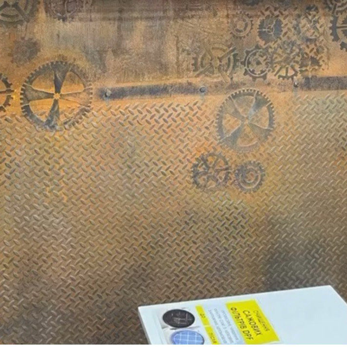 Loft style decor with DFA stencil - simple, effective, modern 0.3-1 mm (L00001-d)