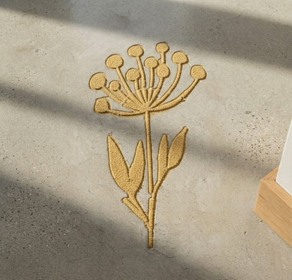DFA "Flower" Stencil for Decoupage on Interior Decor Items (P00209)