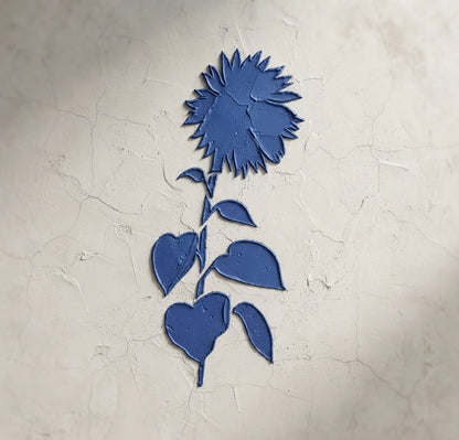 DFA "Flower" Stencil for Decoupage on Interior Decor Items (P00204)