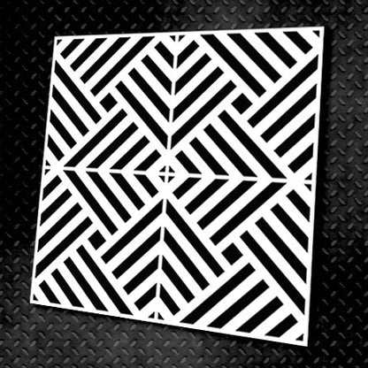 Trendy geometric design for your home - stencil DFA Geometry 0.3-1 mm (G00011)
