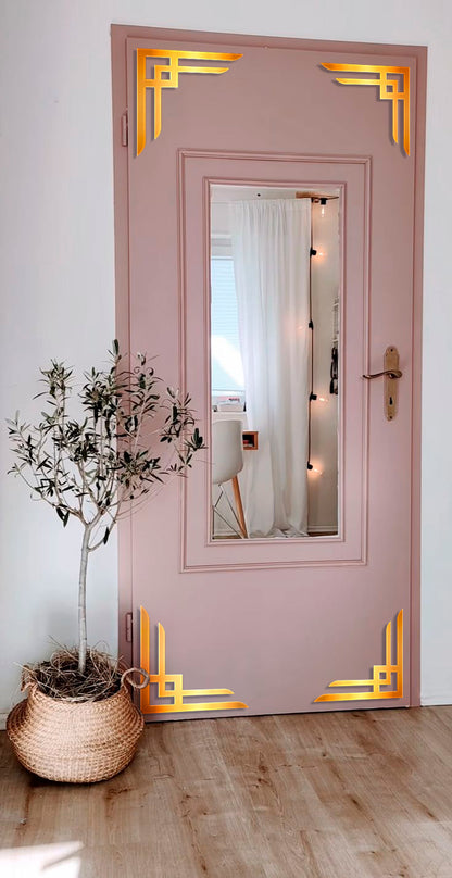 Decorate with ease: DFA Quick Change Mirror Corner Patterns 2pcs/4pcs (YA00037)