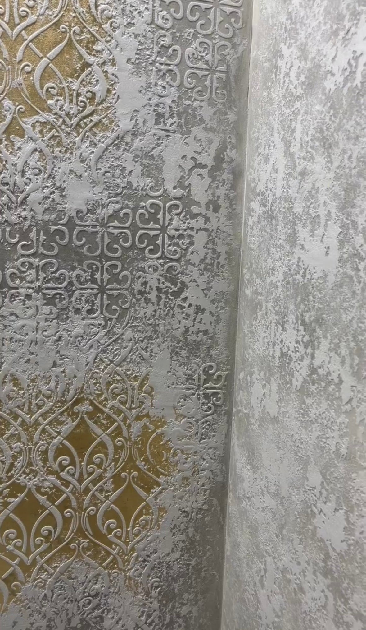 Decor in oriental style - DFA stencil for creating an elegant ornament 0.3-1 mm (V000075-d)