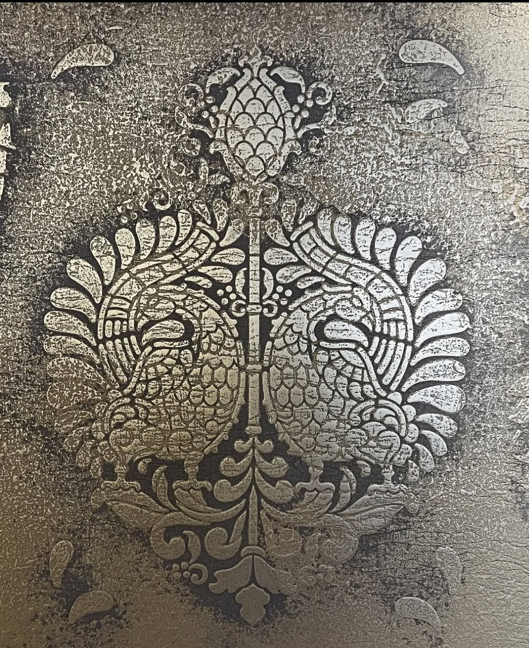 Elegance and classic with DFA stencil Royal Damask 0.3-1 mm (D00022)