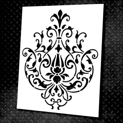 Stencil DFA Damascus, for plaster and paint 0.3-1 mv (D00008)