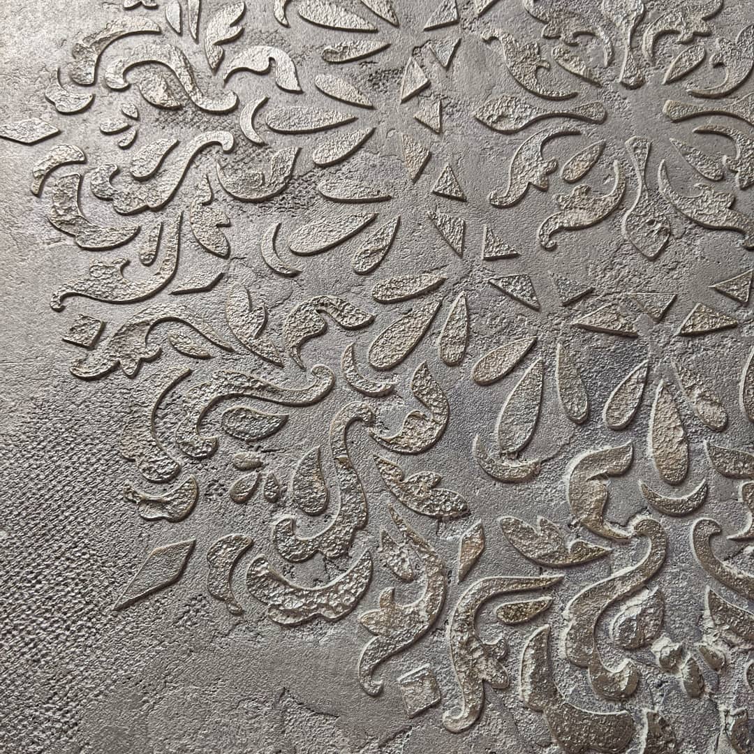 DFA circular patterns - inspiration for an accent wall 0.3-1 mm (C00004)